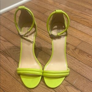 Prabal Gurung for Target Neon Green High Heels.